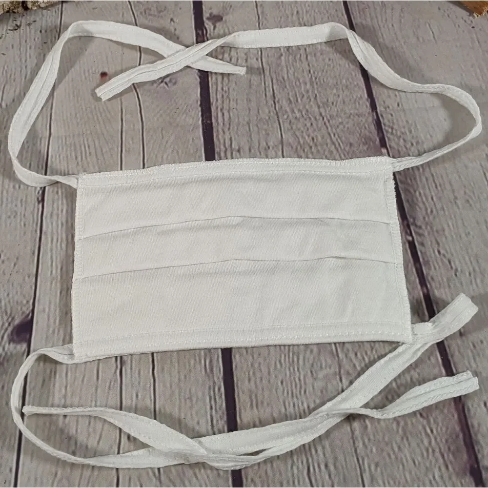 Pack of (10) Tultex Soft Cotton Face Cover Mask - NWOT